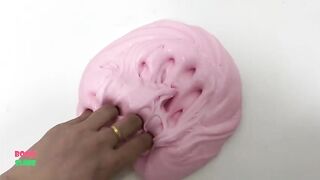 Mixing Makeup & Colors Into Fluffy Slime - Most Satisfying Slime Video! Boom Slime