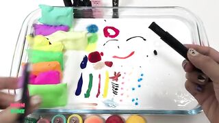 Mixing Random Things Into Glossy Slime ! Most Satisfying Slime Video! Boom Slime