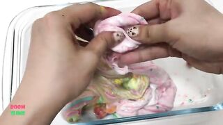 Mixing Random Things Into Glossy Slime ! Most Satisfying Slime Video! Boom Slime
