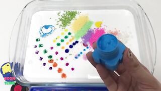 Mixing All My Colors & Beads Into Glossy Slime ! Most Satisfying Slime Video! Boom Slime