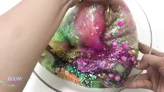Mixing Random Things Into Clear Slime ! Most Satisfying Slime Video #9! Boom Slime