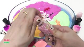 Mixing Makeup Into Clay Slime ! Most Satisfying Slime Video ! Boom Slime