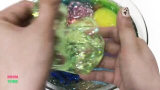 MIXING ALL MY CLEAR SLIME ! SATISFYING SLIME VIDEOS #2! BOOM SLIME