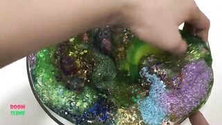 MIXING ALL MY CLEAR SLIME ! SATISFYING SLIME VIDEOS #2! BOOM SLIME