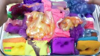 Mixing Clays & Store Bought Slime Into Glossy Slime ! Satisfying Slime Videos ! Boom Slime