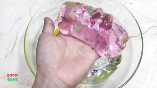 Mixing Store Bought Slime & Makeup Into Clear Slime ! Satisfying Slime Videos ! Boom Slime