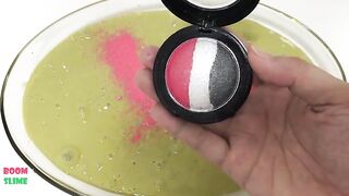 Making Slime with Pipping Bags & Mixing EyeShadow Into Slime ! Boom Slime