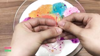 Mixing Random Things And Clays Into Glossy Slime !! Most Satisfying Slime Video#7| Boom Slime