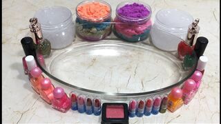 Mixing Makeup and Kinetic Sand Into Clear Slime !! Most Satisfying Slime Video#2| Boom Slime