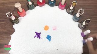 Mixing Nails Paint Into Floam Slime ! Most Satisfying Slime Video #1| Boom Slime