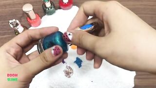 Mixing Nails Paint Into Floam Slime ! Most Satisfying Slime Video #1| Boom Slime