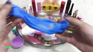 Mixing Makeup and Kinetic Sand Into Glossy Slime | Most Satisfying Slime Video #1| Boom Slime
