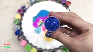 Mixing Glitter Into Glossy Slime | Will It Brown | Most Satisfying Slime Video #1| Boom Slime