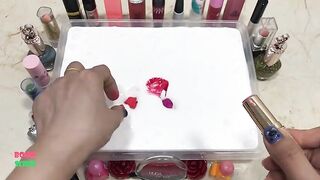 MIXING MAKEUP INTO FLUFFY SLIME!! SLIMESMOOTHIE! SATISFYING SLIME VIDEO #1| BOOM SLIME