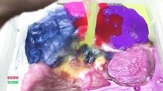 MIXING ALL MY SLIME | WILL IT BROWN ? SATISFYING SLIME VIDEOS #13 | BOOM SLIME