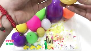 Mixing Random Things Into Cloud Slime With Surprise Eggs - Most Satisfying Slime Video| Boom Slime