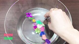 Mixing 96 Glitter Into Slime - Most Satisfying Slime Video #3 | Boom Slime