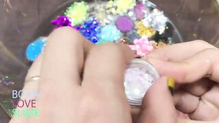 Mixing 96 Glitter Into Slime - Most Satisfying Slime Video #3 | Boom Slime