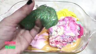 MIXING CLAY INTO FLOAM SLIME| SLIMESMOOTHIE | SATISFYING SLIME VIDEO | Boom Slime