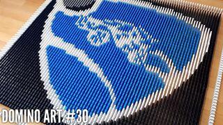 ROCKET LEAGUE MADE FROM 6,500 DOMINOES | Domino Art #30
