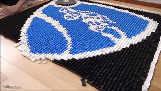 ROCKET LEAGUE MADE FROM 6,500 DOMINOES | Domino Art #30