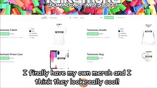 Announcement! - I Have My Own Merch!