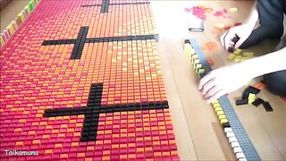 Happy Easter! - 5,000 Dominoes | Domino Art #29