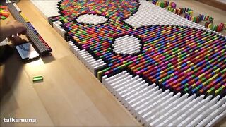 DEADMAU5 MADE FROM 4,300 DOMINOES | Domino Art #21