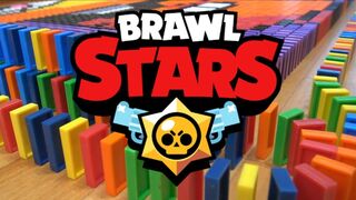BRAWL STARS MADE FROM 35,000 DOMINOES!