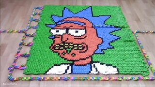 RICK AND MORTY IN 55,000 DOMINOES