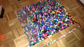 Domino field (1500 dominoes)