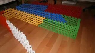 1,600 Domino Wall
