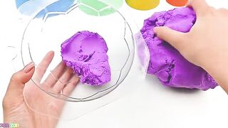 Satisfying Video | How To Make Rainbow Giant Ice Cream With Kinetic Sand Cutting ASMR | Zon Zon