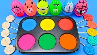 Satisfying Video | How To Make Twisted Lollipop with Color Tray Cutting ASMR | Zon Zon
