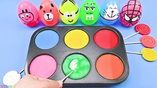 Satisfying Video | How To Make Twisted Lollipop with Color Tray Cutting ASMR | Zon Zon