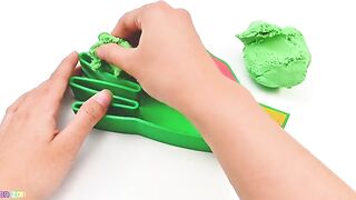 Satisfying Video | How To Make Pool Has Sharks with Kinetic Sand & Slime Cutting ASMR | Zon Zon